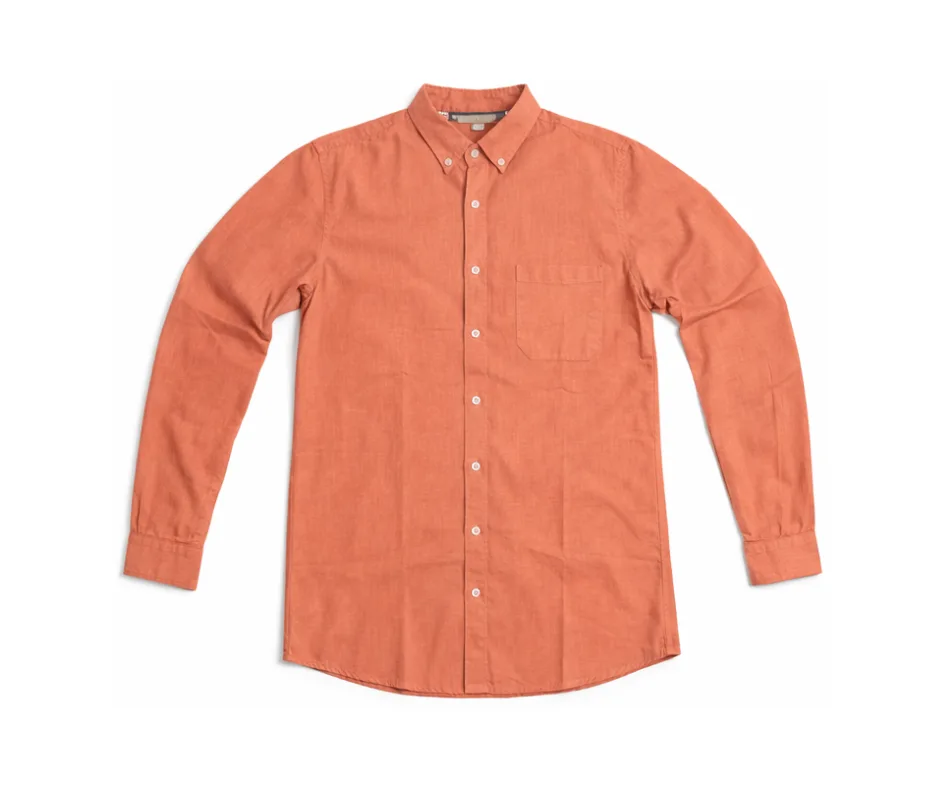 Camisa administrativa manga larga tela premium